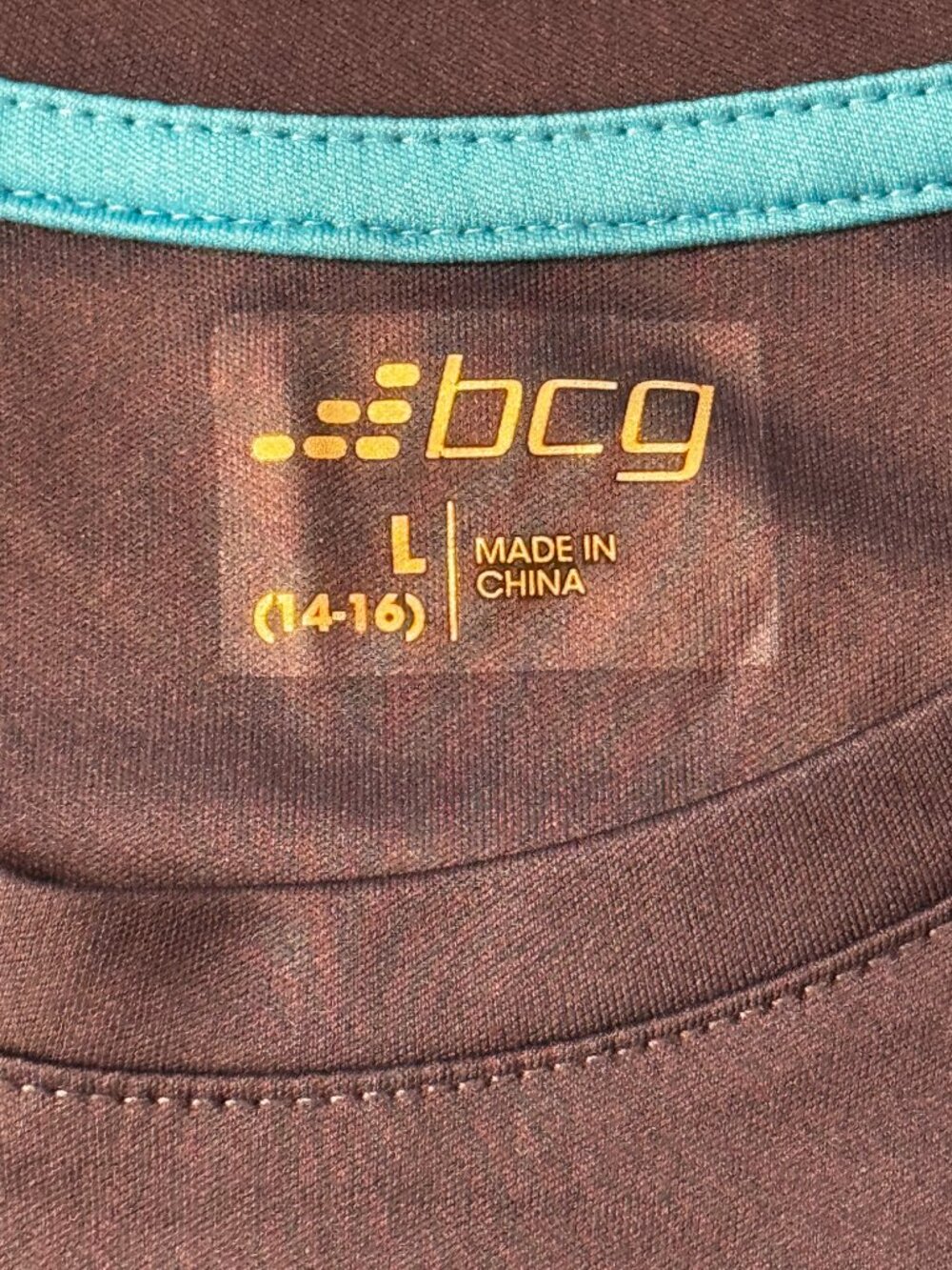 BCG Boys Faster Than Lightning Performance Graphic Active Tee Blue L 14-16 - Picture 6 of 7